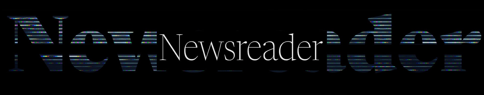 Black and white demo of newsreader an old style newspaper font with a wide thin and thick weight axis